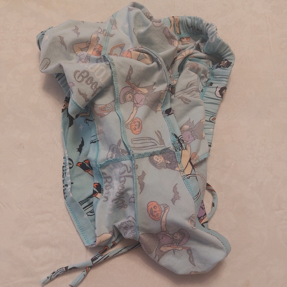 Way To Celebrate Halloween Pajama Set Top And Shorts Sz XL (16-18) - Picture 15 of 16